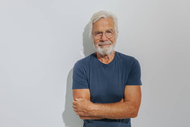 istock Portrait of a smiling senior man 1173567085