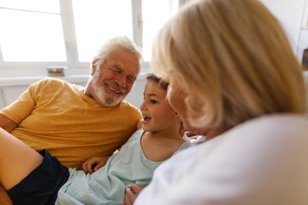 istock Sleepover at grandparent's 1173567180
