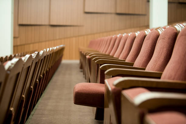 istock big empty modern meeting,seminar,conference room in hotel 1173568581