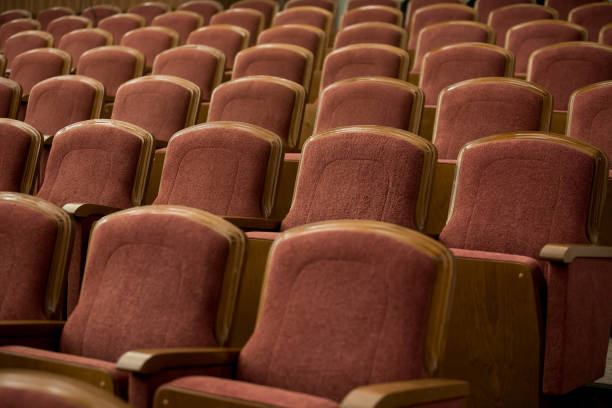 istock big empty modern meeting,seminar,conference room in hotel 1173568621