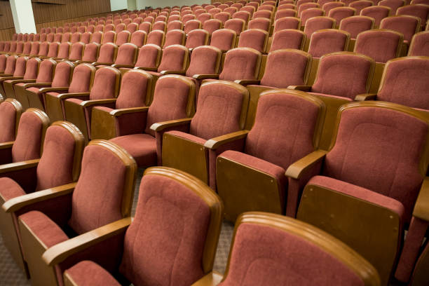 istock big empty modern meeting,seminar,conference room in hotel 1173568690