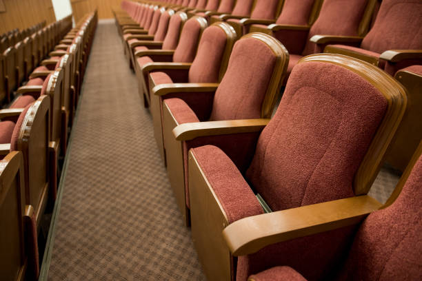 istock big empty modern meeting,seminar,conference room in hotel 1173568696