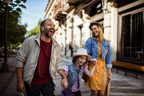 istock Family Shopping 1173570294