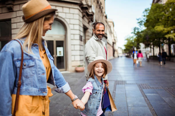 istock Family Shopping 1173570440