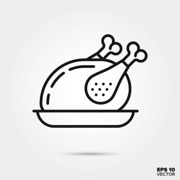 Cooked Turkey Outline