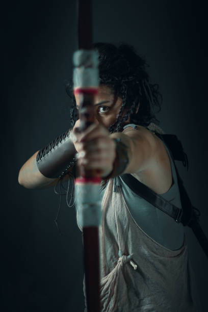 istock post apocalypse women studio shooting 1173580483
