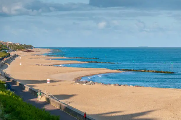 the Clacton shoreline boast miles of clean sandy beaches and attracts visitors throughout the year.