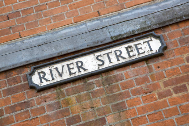 istock River Street Sign; Windsor 1173584952