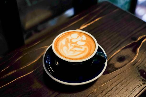 istock Cup of coffee latte. 1173585934