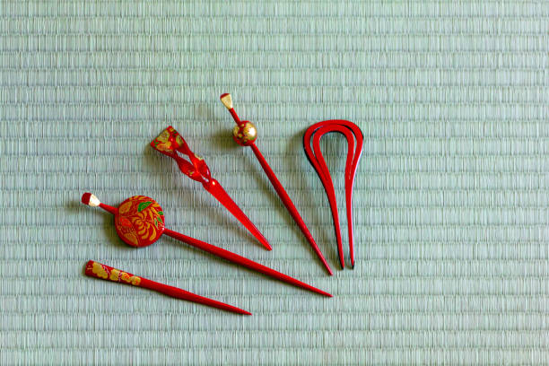 Accessories for kimono, Kanzashi.