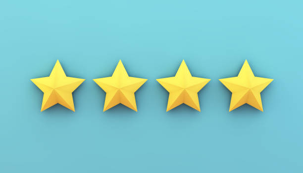 istock four stars on blue background 1173590062