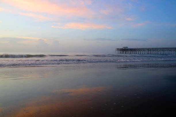 istock Early morning at the Atlantic beach. 1173594994