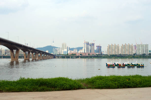 istock Seoul Hang Gang river in summer 1173595948
