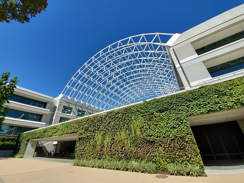 San Ramon, California, United States - September 06, 2019:  Buildings are visible at the Bishop Ranch office park in San Ramon, California, September 6, 2019