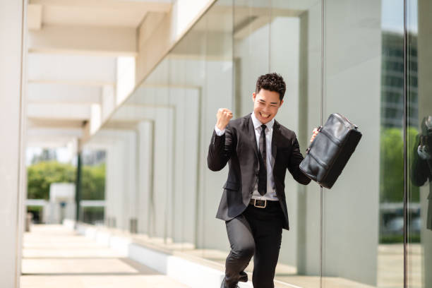 istock A cheerful businessman 1173596142