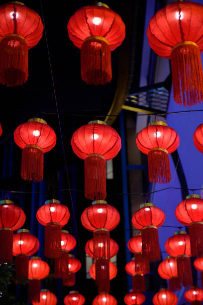 istock Groups of Chinese lantern for decoration 1173599364