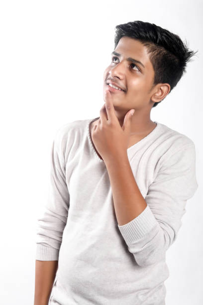 Young Indian / Asian collage student on t shirt
