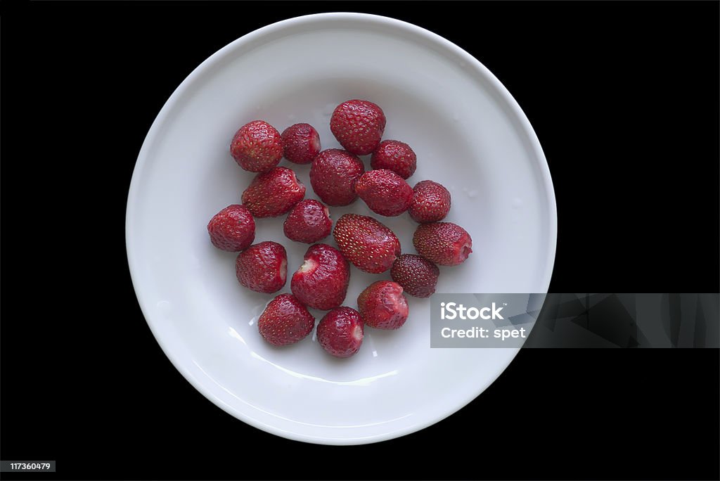 Piatto di srawberry - Foto stock royalty-free di Alimentazione sana