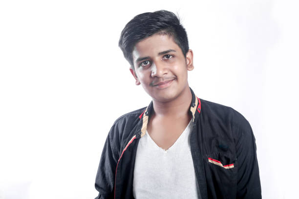 istock Young Indian / Asian collage student on t shirt 1173606516