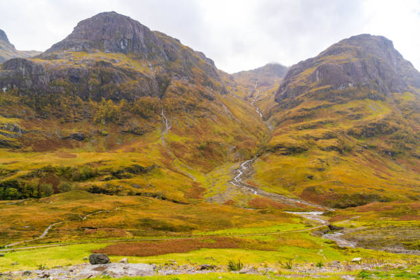 The Three Sisters of Glencoe in Scotland.