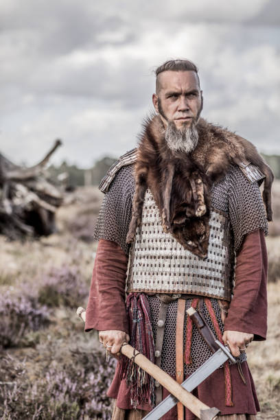 istock An individual viking warrior outdoors 1173611585