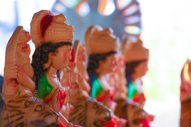 istock Sculpture of goddess durga 1173614077