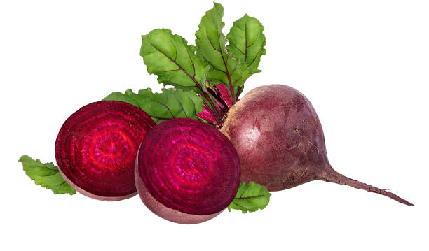 Beetroot with leaves isolated Beetroot with leaves isolated on white common beet photos stock pictures, royalty-free photos & images