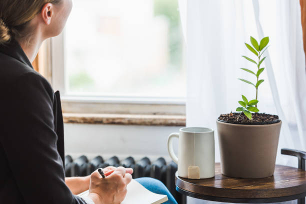 istock A Young Professional Woman taking a break from technology 1173619345