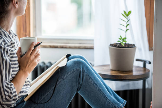 istock A young woman taking a break from technology 1173619354