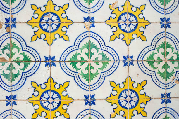 istock Traditional portuguese decorative tiles azulejos. 1173619395