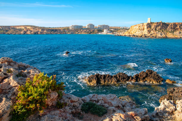 istock Maltese seascape on sunny summer day 1173619648