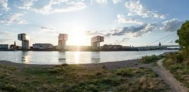 Photo of crane houses cologne