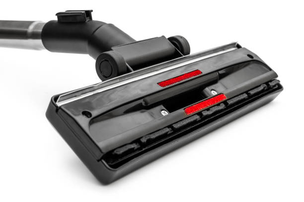 istock Head of modern vacuum cleaner on white. 1173640046