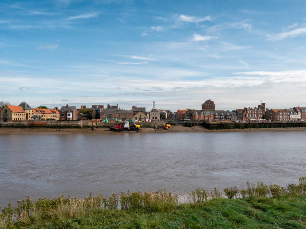 istock Panoramic view of King's Lynn from West Lynn, Norfolk 1173654147