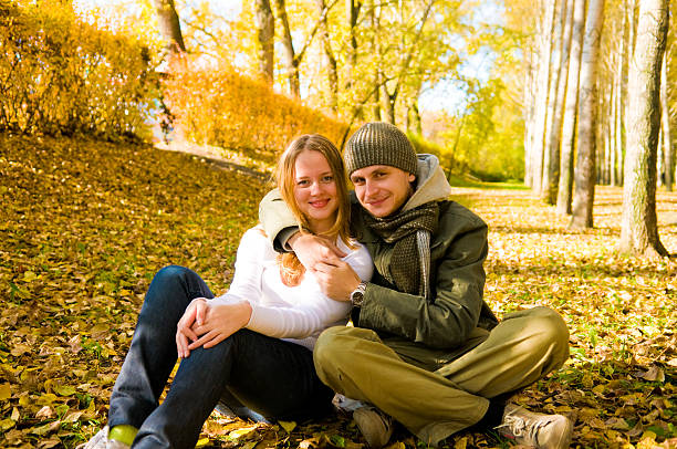 istock Happy couple outdoors 117365561