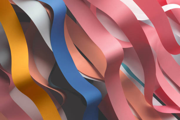 istock Colorful rstripes wavy, abstract background 1173662645