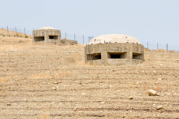 istock Bunkers in Licata, Sicily, Italy 1173674845