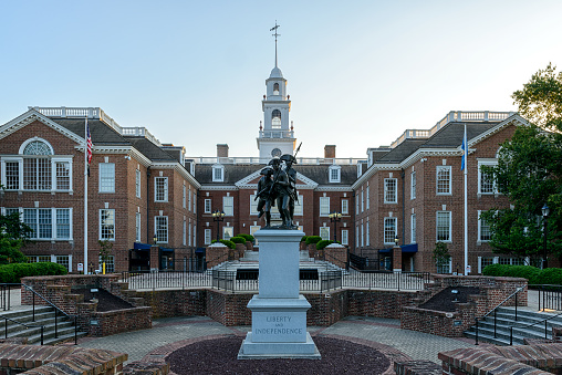 Delaware State Capitol Building in daylight