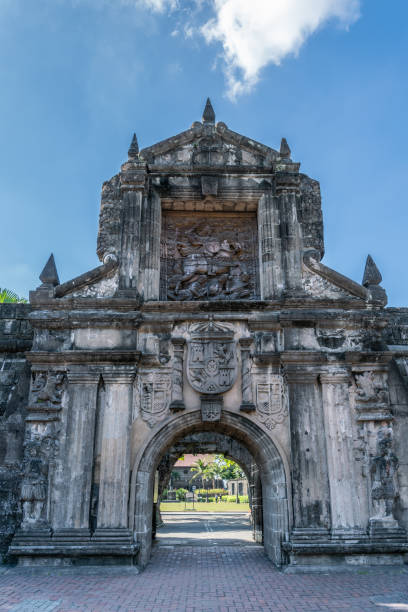 istock Saint James image at main gate to Fort Santiago, Manila Philippines. 1173677766