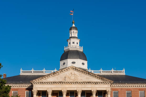 istock Maryland State Capitol Building in daylight 1173681304