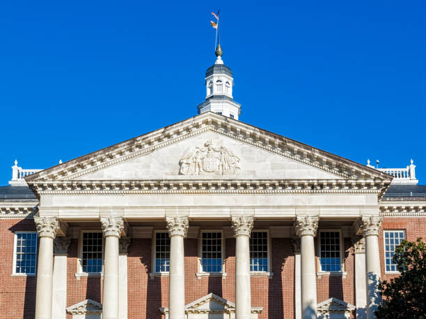 istock Maryland State Capitol Building in daylight 1173681318