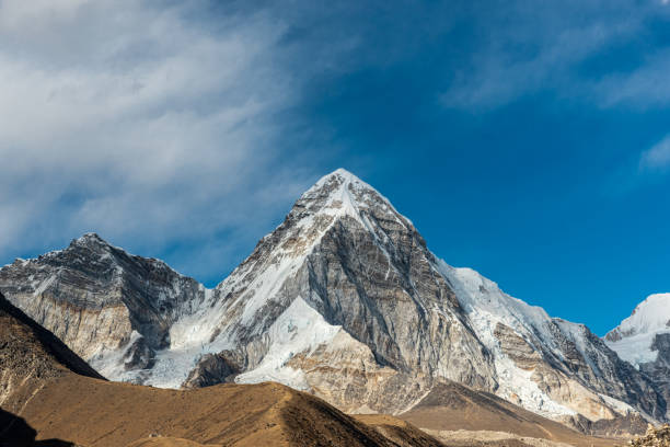 istock Glacier covered mountain peak in the Himalayan mountains 1173695562