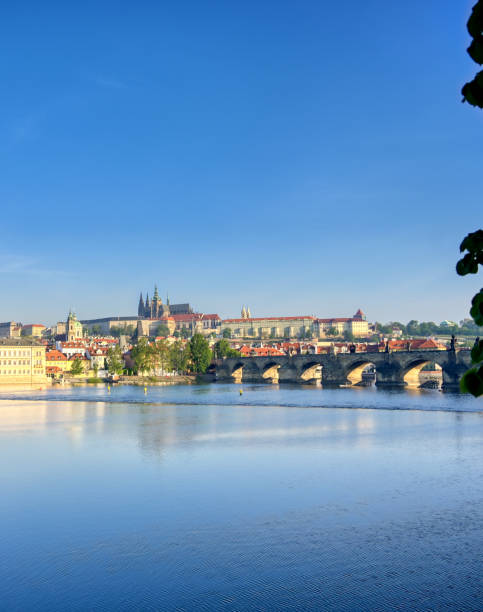 istock Charles Bridge and Prague Castle in Prague, Czech Republic 1173704958