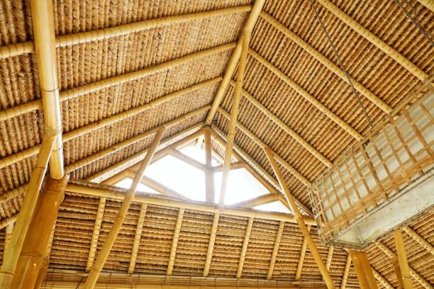 istock Bamboo shelters in Bali, Indonesia 1173718318