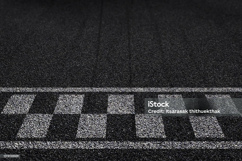 Finish Racing Background Finish Line Racing Background Top View Stock Illustration - Download ...