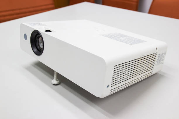 istock white projector for presentation for business work on table in a meeting room 1173721234