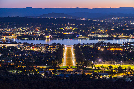 Canberra is the capital city of Australia, Australia's largest inland city and the eighth-largest city overall. The capital city was founded and formally named as Canberra in 1913 becoming an entirely planned city outside of any of the exisitng Australian federal states.