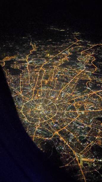 istock Night lights of Moscow 1173722207