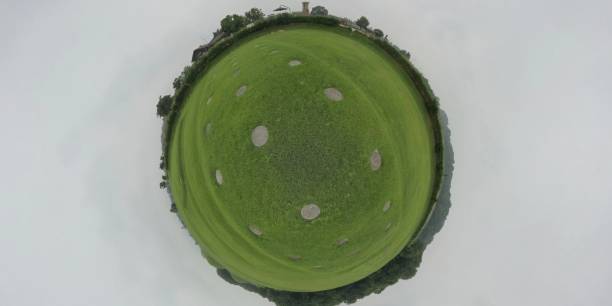 istock Little planet 360 panorama_Arboretum and Forest