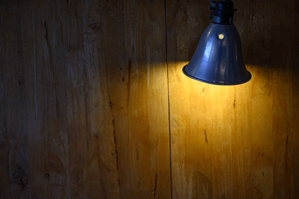 istock Close up light bulbs at the cafe. 1173731311